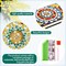 4 Pcs Diamond Mandala Flower Notebook Kits 3 x 5 in DIY Mandala Cover Notebook Crystal Journal Sketchbook Notepad for Men Women Birthday Crafts Gift Drawing Painting